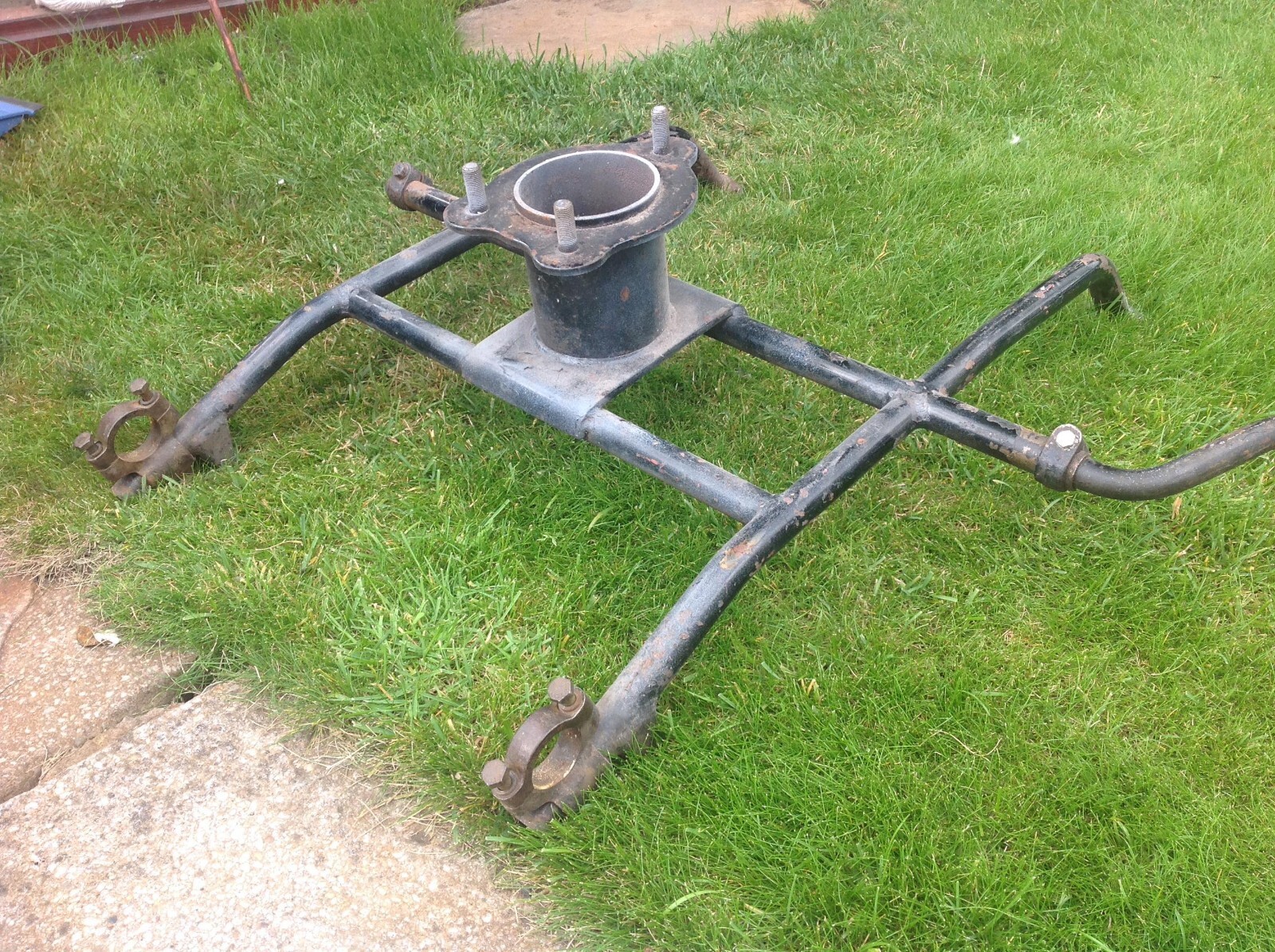 Mg Td Spare Wheel Rack eBay