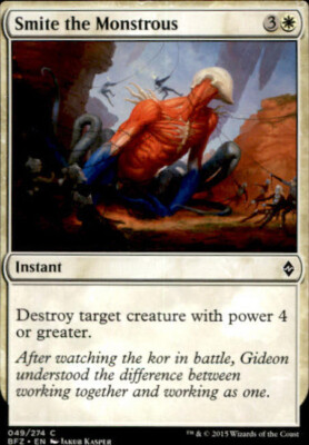 MTG Smite the Monstrous #049 BFZ Eng. Common B2542