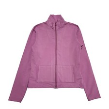 Elle Sport Y2k Purple High Neck Zip Up Sweatshirt Womens Uk Size Medium