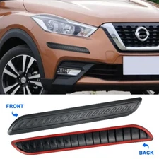 2x Car Accessories Bumper Corner Protector Guard cover Anti-Scratch Stickers