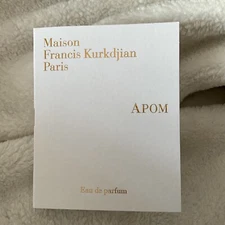 Maison Francis Kurkdjian APOM Eau de Parfum Sample Spray 2ml .06 oz Orange Amber
