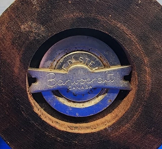 Vintage Mid Century Baribocraft Wood 12" Pepper Grinder Mill & Salt Shaker Set - Image 2 of 4