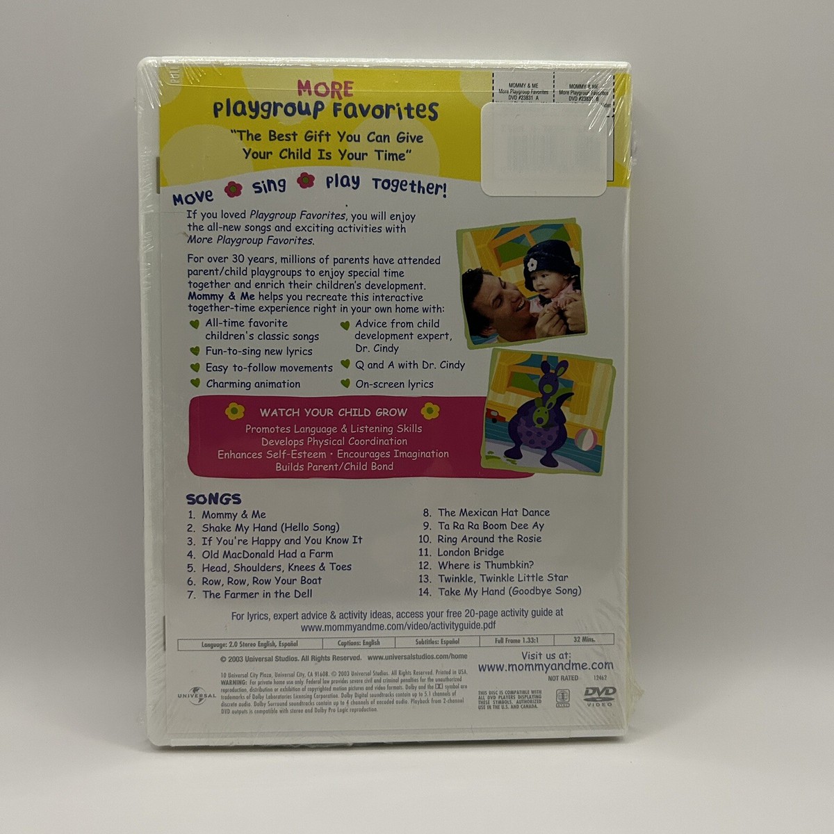 Mommy & Me: More Playgroup Favorites DVD - (Children 6