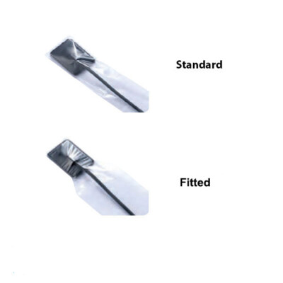 500 pcs x-ray 2 Step Fitted Sensor Sleeves fit size 1 Kodak Schick Gendex &more 
