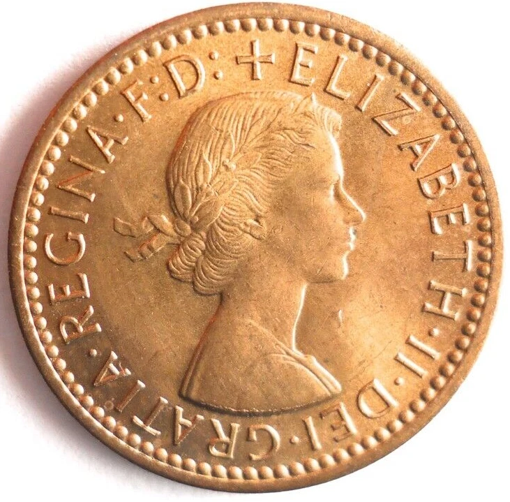 1956 GREAT BRITAIN FARTHING - AU/UNC - Data Chave - FRETE GRÁTIS - Lixeira Premium #3 - Imagem 2 de 2