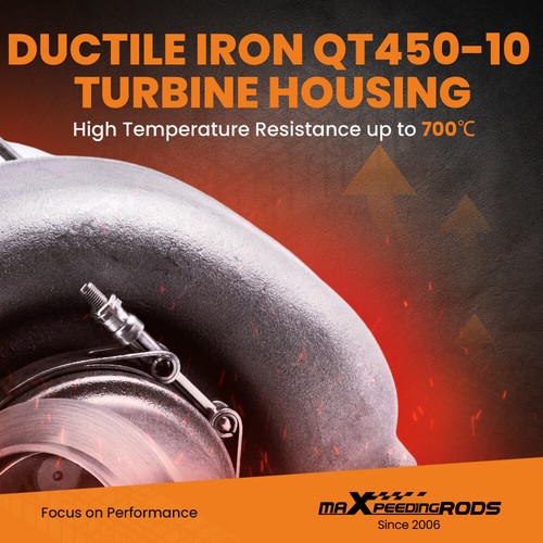 Turbo for Dodge Ram 2008-2012 4500 5500 Cummins VGT ISB 6.7L DIESEL HE351VE - Picture 2 of 12