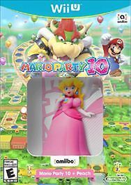 Mario Party 10 + Peach (Nintendo Wii U, 2016)