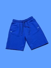 Off White Stamp Skate Sweatshorts Blue