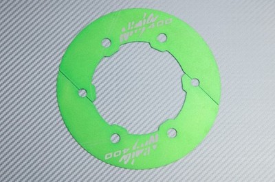 Grüne Kronenabdeckung aus eloxiertem Alu für Kawasaki Z400 Z-400 ER400D 2019-2021