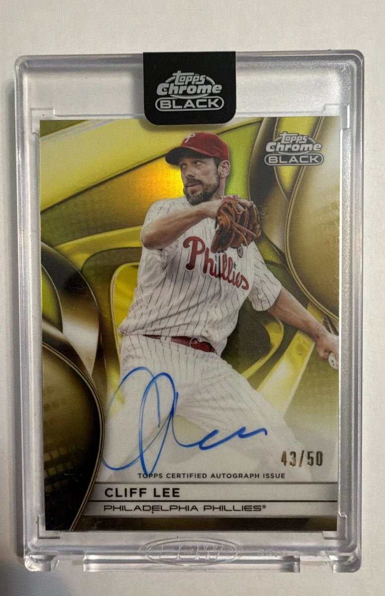 Major Leagues (MLB) Cliff Lee Baseball Serial Numbered Sports