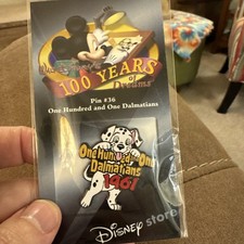 Walt Disney 100 Years of Dreams ONE HUNDRED AND ONE DALMATIANS 1961 Pin #36 NEW