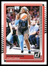 2025 Donruss WNBA Rhyne Howard #73 Atlanta Dream