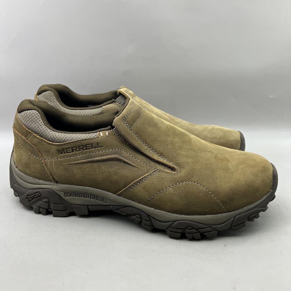 Merrell Moab Adventure Moc Shoes Men Size 12 Brown Nubuck 