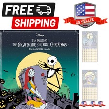 2026 Nightmare Before Christmas Mini Wall Calendar