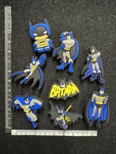 8 Stck. Batman Kroko Schuh Charms Set Bündel Jibbitz UK 🇬🇧 Verkäufer kostenloser Versand