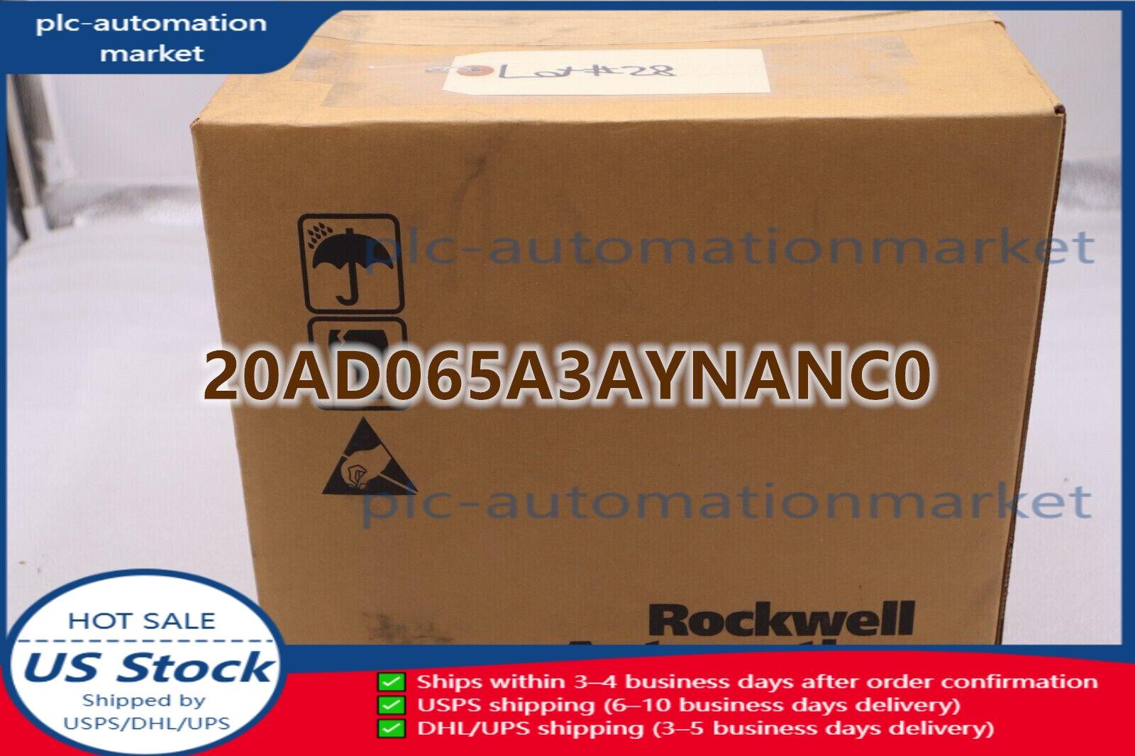 AB 20AD065A3AYNANC0 Power Flex 70 AC Drive 65 A at 50 Hp 20A