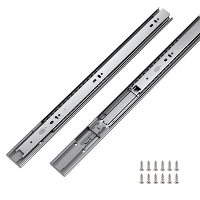 Lontan 6 Pairs Soft Close Drawer Slides 16 Inch Metal Full Extension Ball