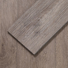 Luxury Vinyl Peel Stick Floor Tiles - 36-Pack, Real Wood Look, DIY Easy