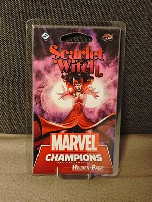 TCG LCG Marvel Champions Scarlet Witch Hero Helden Pack Deck Deutsch Neu OVP OOP