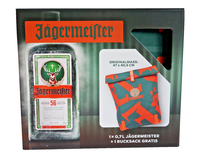 JäGermeister KräUterliköR 35% Vol. 0,7 L +JäGermeister Rucksack KäLte-Isolierend