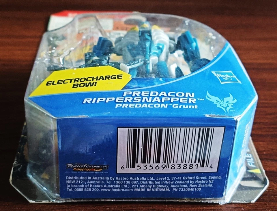 TRANSFORMERS PRIME BEAST HUNTERS PREDACON RIPPERSNAPPER LEGION CLASS SEALED NEW - Image 3 of 4
