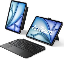 Inateck for iPad Air 11/Pro 11 Inch Case Keyboard, 5.1" Full-Area Trackpad