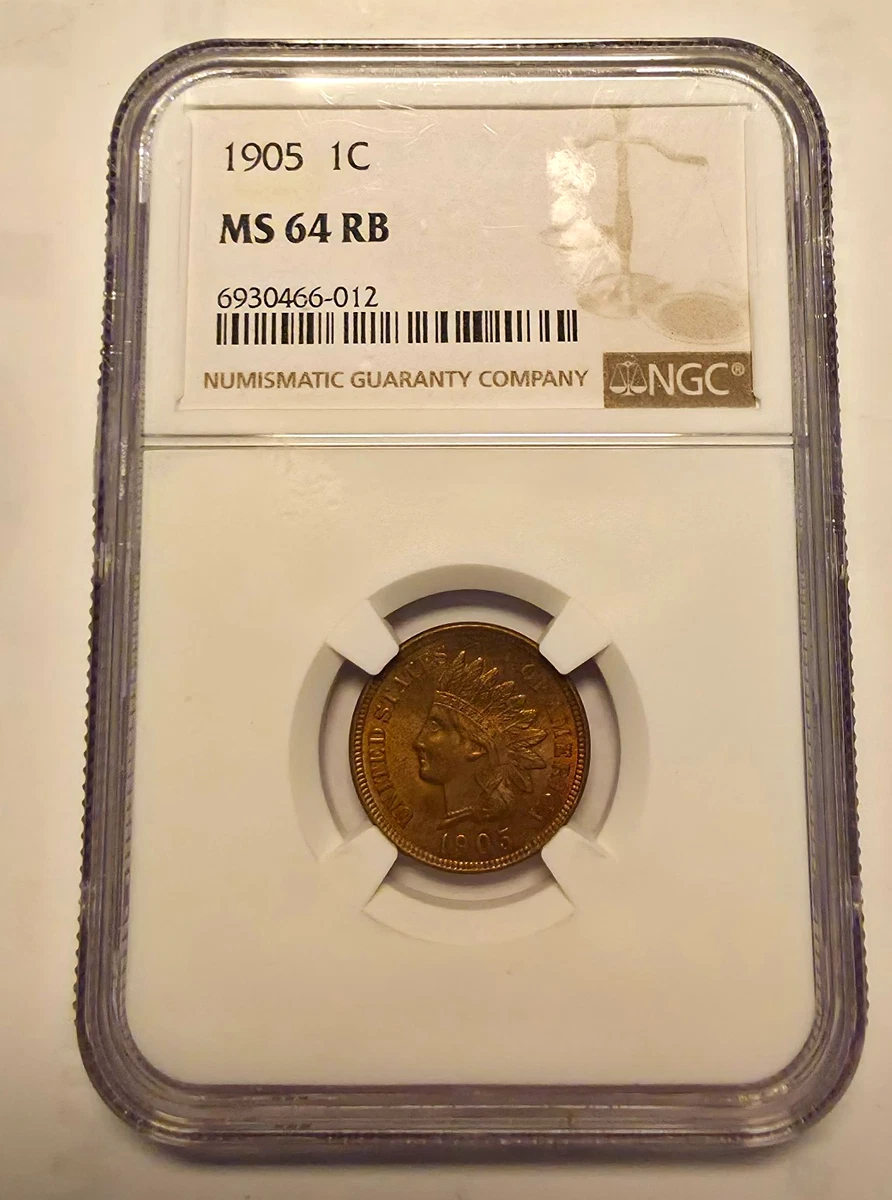 NGC Grade MS 64 Indian Head Small Cents (1859-1909) for sale | eBay
