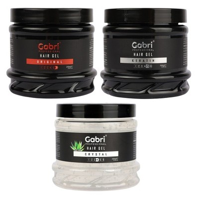 Gabri Professional - 3 x Hair Gel Collection-Set je 250 ml (19,93 EUR/l)