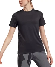 Reebok Women's Top Sz M Speedwick Slim Fit Crew Neck T-Shirt