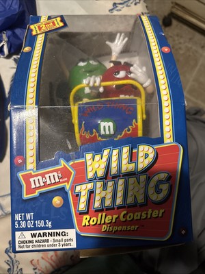 *NEW IN BOX* M&Ms Wild Thing Roller Coaster M&M Dispenser *LIMITED 2nd EDITION*
