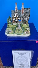 RARE! Vintage David Winter 1994 Limited Edition ~  SPENCER HALL GARDENS...