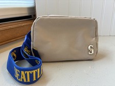 SEATTLE MARINERS Belt Bag Crossbody Adjustable Buckle Fanny Pack Clutch Purse