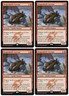Dragonlord's Servant x4 4x 2015 Tarkir Dragonfury PROMO PLAYSET Red MTG NM AZ1