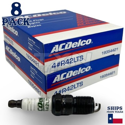 8 Pack ACDelco Standard Spark Plugs 2002 for Ford Falcon 5.6L ps