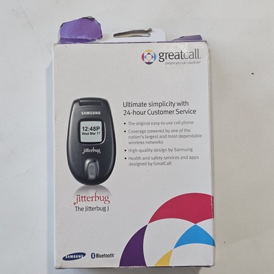 Samsung Jitterbug J SPHA310DAA (GreatCall) Cellular Phone Brand New Sealed