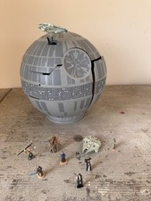 Galoob 1997 Star Wars Micro Machines Action Fleet Death Star With Figures 