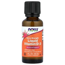 Liquid Vitamin D-3, 1,000 IU, 1 fl oz (30 ml)