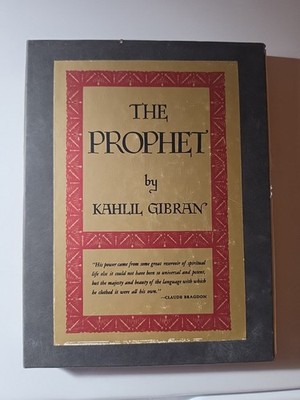 The Prophet Khalil Gibran 1993 Edition HC W/ Box Sleeve 32nd Printing