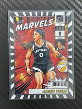 2025 Panini Donruss WNBA Jackie Young #15 Net Marvels Las Vegas Aces