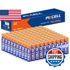 PKCELL AA Batteries 100 Pack, 1.5V Heavy Duty Double A Batteries,10-Year Shelf L 0.45 per gallon