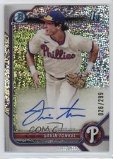 2022 Bowman Chrome Prospect Speckle Refractor 26/299 Gavin Tonkel Auto 1g5l