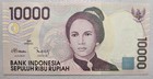 Indonesia 10,000 Rupiah 1998 Unc