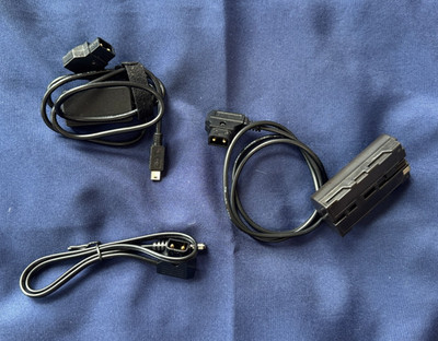 3 DTaps Set || to Mini-USB + 2.1mm Barrel Cable + L-Series Dummy Battery
