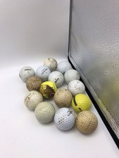 Lot of 15 Used Golf Balls Mixed Brands Titleist Nike Srixon Top Flite Practice