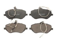 Vorderachse ABE C1P046ABE Bremsbelagsatz, Scheibenbremse FüR CitroËN,Peugeot