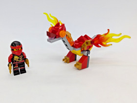 LEGO Ninjago Kai's Mini Dragon Mini Figure 30422 - Retired - Excellent Condition