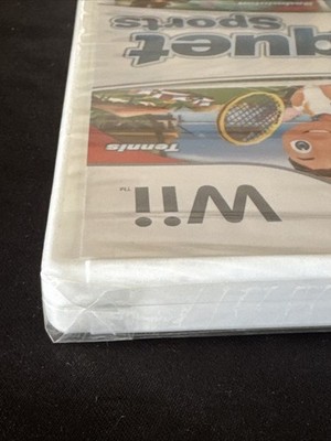 Wii Racquet Sports (Nintendo Wii, 2010) Tennis Ping Pong Badminton