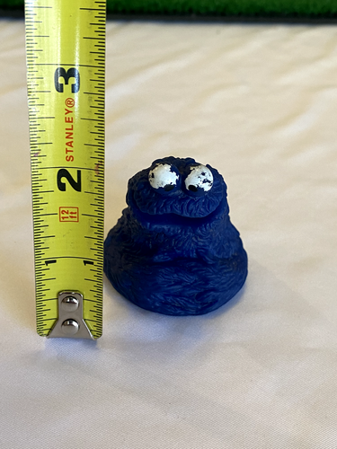 Vintage 1980s Muppets Sesame Street Cookie Monster Finger Puppet +FAST SHIPPING! - Picture 4 of 4