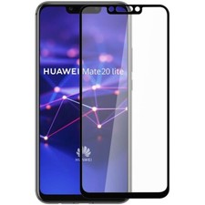 TEMPERED GLASS FULL COVERAGE CURVED SCREEN PROTECTOR For HUAWEI MATE 20 LITE LCD