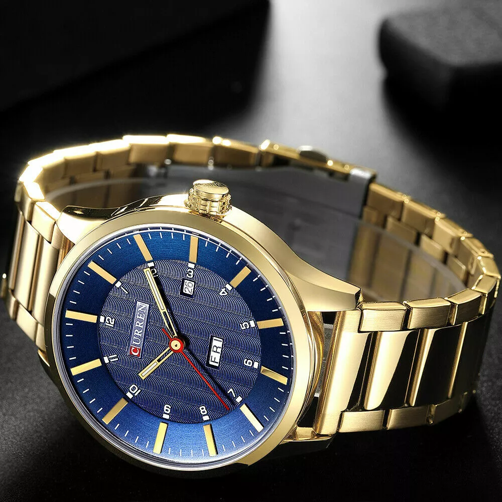 Orologio curren deals oro